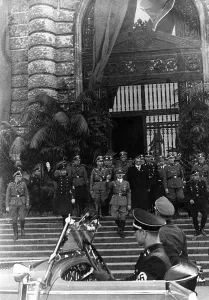 Announcing: Adolf Hitler during the annexation of Austria