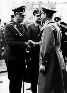 Joining: Adolf Hitler during the annexation of Austria