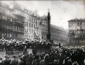 35th: Adolf Hitler attempting revolutionary outbreak, Munich