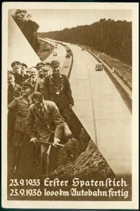 Boasts: Adolf Hitler at Autobahn 1936