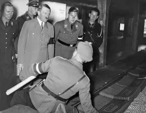 Schirach: Adolf Hitler with Baldur von Schirach, 1930s
