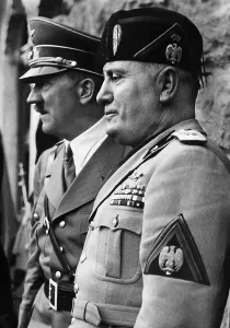 Maintain: Adolf Hitler and Benito Mussolini, 1937