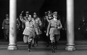 Galeazzo: Adolf Hitler with Benito Mussolini, 1937