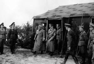 Adjutant: Adolf Hitler with Benito Mussolini, 1940