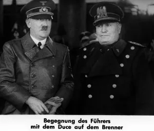 Fascio: Adolf Hitler with Benito Mussolini, 1940