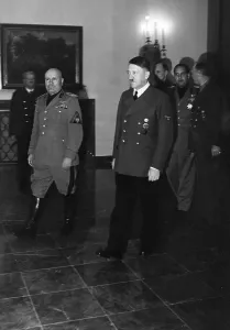 Fascio: Adolf Hitler and Benito Mussolini, 1942