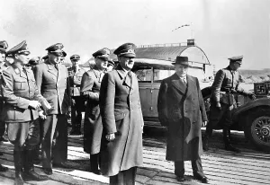 Rastenburg: Adolf Hitler and Benito Mussolini 1943