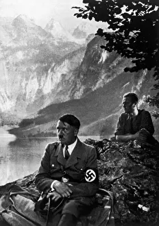 Berchtesgarden: Adolf Hitler at Berchtesgarden, ca. 1935 ?