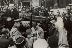 Reichspraesident: Adolf Hitler in Berlin
