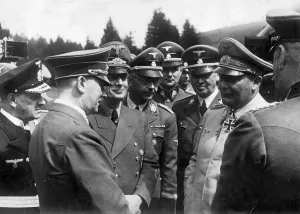 Lammers: Adolf Hitler on his birthday, 1941
