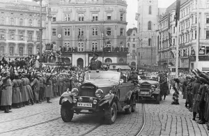 Brno: Adolf Hitler in Bruenn, 1939