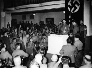 Habits: Adolf Hitler in the Burgerbraukeller, 1938