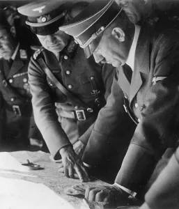 Blaskowitz: Adolf Hitler during the campaign in Poland with General