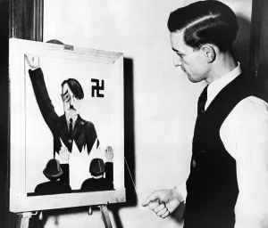 Mocks: Adolf Hitler caricature, 1933