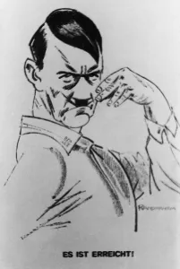 Appointment: Adolf Hitler caricature, 1933