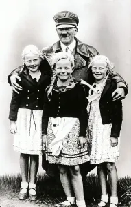 Millions: Adolf Hitler with three children, 1936