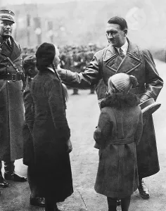 Bruckner: Adolf Hitler with children, 1936