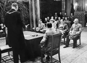Kerrl: Adolf Hitler, Emmy Sonnemann, Hermann Goring, Hanns Kerrl at