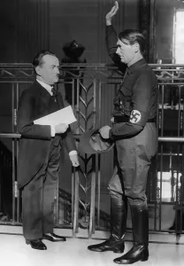 Tussauds: Adolf Hitler and Engelbert Dollfuss, 1933