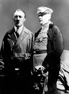 Ludendorff: Adolf Hitler with Erich Ludendorff, 1924