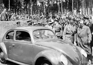 Volkswagen: Adolf Hitler and Ferdinand Porsche, 1938