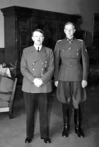 Klingenberg: Adolf Hitler and Fritz Klingenberg, 1941