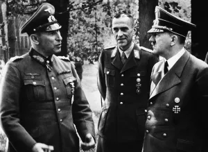 Headquarter: Adolf Hitler with General Colonel Rudolf Schmidt, 1942