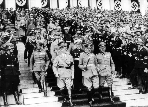 Reichenau: Adolf Hitler and his General at the Party Convention, 1937
