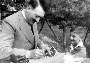 Wish: Adolf Hitler gives an autograph
