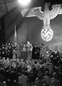 Karlsruhe: Adolf Hitler Gives a Speech
