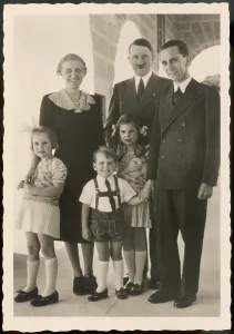 Fuhrerbunker: Adolf Hitler and Goebbels Family