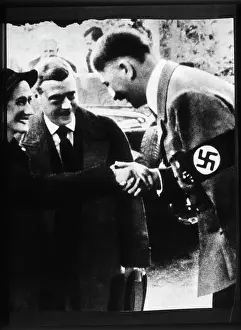 Worldly: Adolf Hitler greeting the Duke and Duchess of Windsor