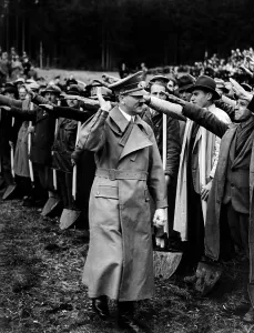 Shovel: Adolf Hitler - ground-breaking ceremony for motorway