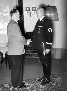 Portfolio: Adolf Hitler with Hans Heinrich Lammers, Berlin, Germany