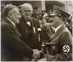 Hedin: Adolf Hitler and Hedin 1936