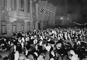 Annexation: Adolf Hitler and Herman Goering in Berlin, 1938