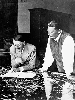 Cited: Adolf Hitler and Hermann Goering, Berlin