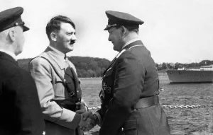 Gring: Adolf Hitler with Hermann Goring 1934