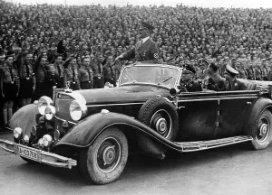Hess: Adolf Hitler, Hess and von Schirach on the