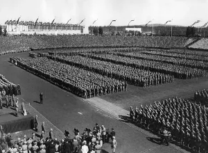 Appeal: Adolf Hitler at the HJ appeal in the Stadium