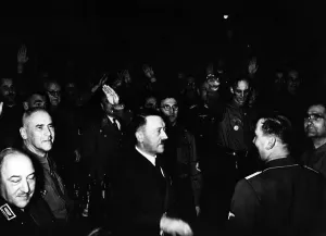 Hess: Adolf Hitler one hour before Georg Elser's