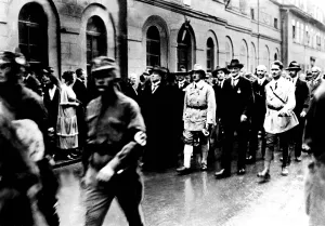 Hess: Adolf Hitler after his imprisonment, 1926