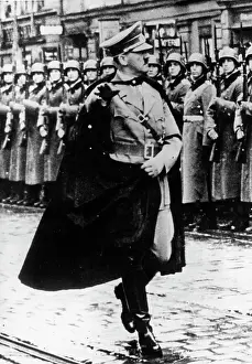 Cited: Adolf Hitler inspecting troops, Berlin, WW2