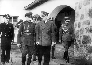 Berghof: Adolf Hitler with King Boris of Bulgaria