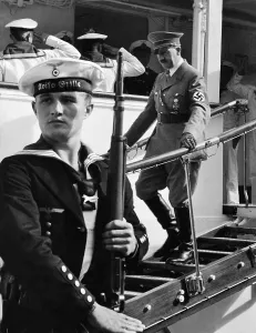 Grille: Adolf Hitler leaves the Aviso Grille