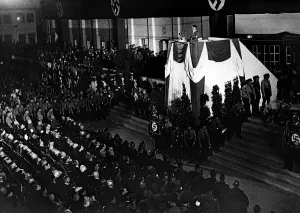 Lawyers: Adolf Hitler at the Leipzig Lawyers Day, date unknown