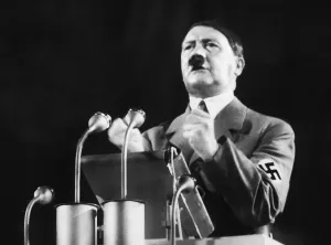 Gesticulating: Adolf Hitler at the Nuremberg Rally, 1935