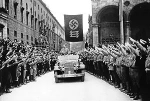 Passed: Adolf Hitler on Odeonsplatz, 1933