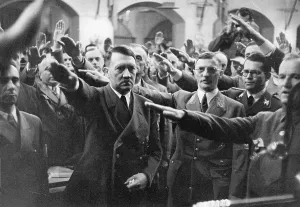 Munichs: Adolf Hitler and old fighters, Burgerbraukeller, Munich