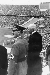 Latour: Adolf Hitler and Olympic President, Berlin